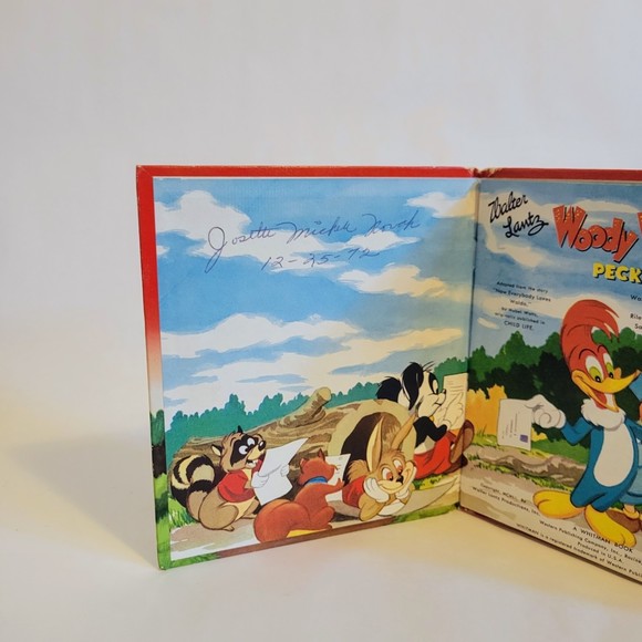 Vintage Woody Woodpecker Walter Lantz Authorized Edition Childrens Book. - Picture 6 of 7
